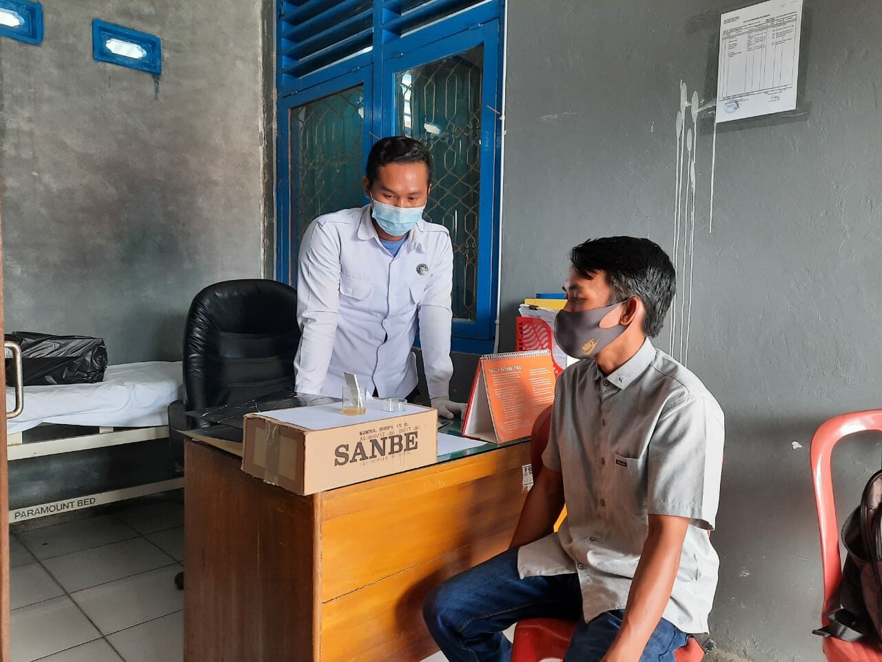 Kegiatan Tes Urine Untuk Pembuatan SKHPN di Klinik Pratama BNNK BS dengan Hasil Negatif Kegiatan Tes Urine Untuk Pembuatan SKHPN di Klinik Pratama BNNK BS dengan Hasil Negatif
