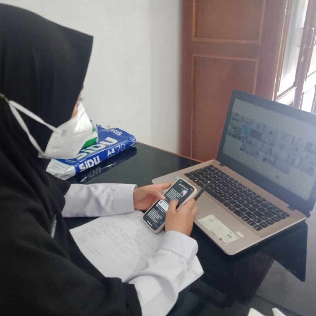 Kegiatan Rapat Virtual Bidang Pemberantasan BNN