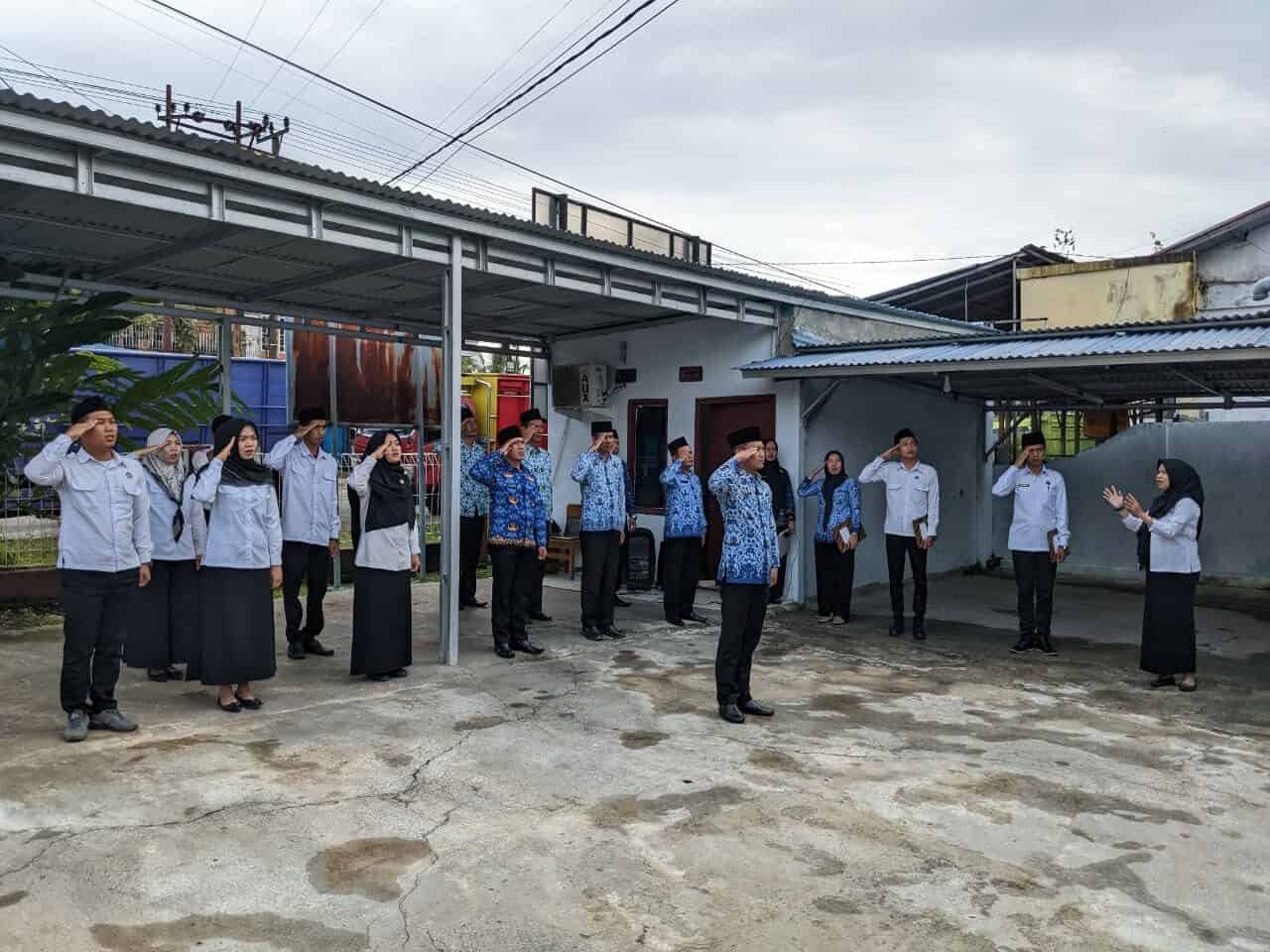 Kegiatan Upacara Bendera Dalam Rangka Peringatan Hari Pahlawan Nasional Ke 77 Tahun 2022 Di Lingkungan BNN