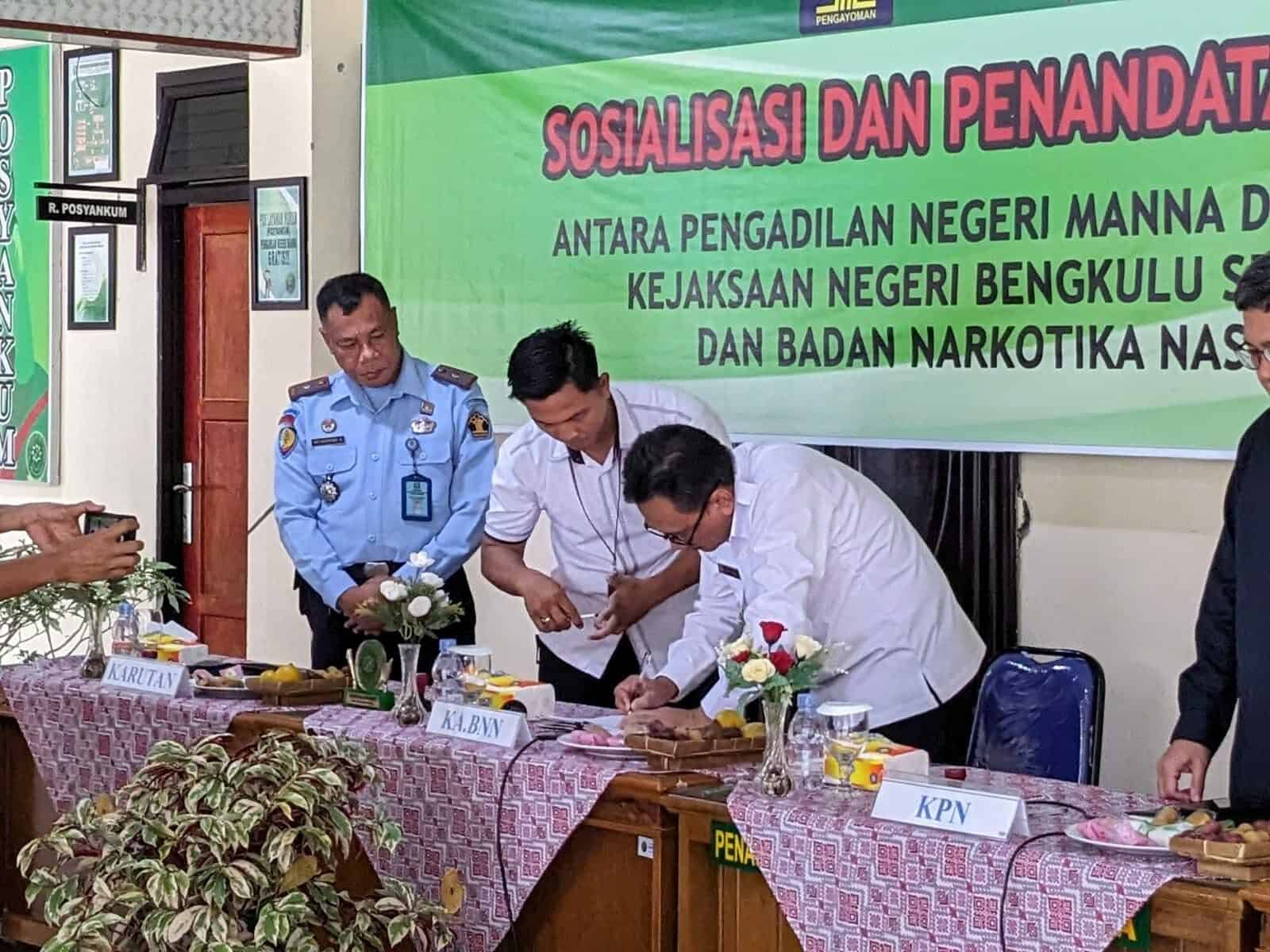 Undangan Pelaksanaan Sosialisasi dan Penandatanganan Kerjasama E-Berpadu Di Kantor Pengadilan Negeri Manna Kabupaten Bengkulu Selatan.