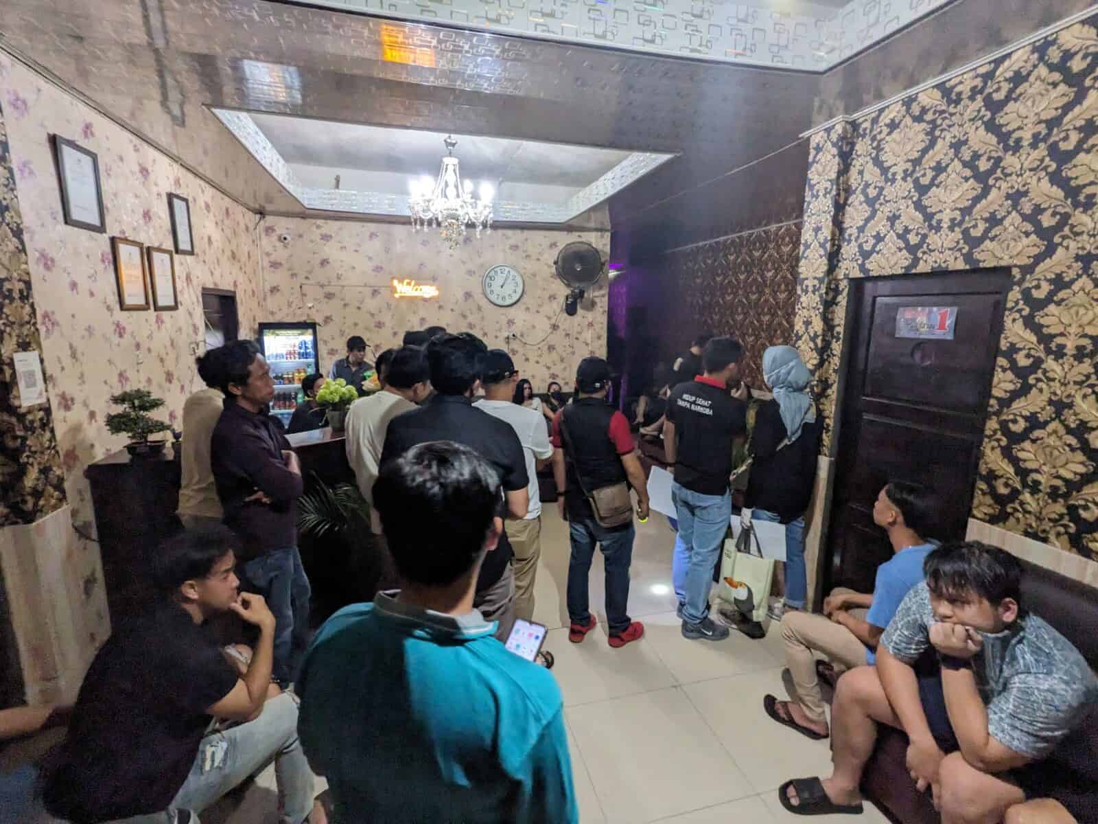 kegiatan Razia dan Tes Urine di tempat-tempat hiburan/ karaoke/kost-kostan/penginapan di wilayah hukum Kabupaten Bengkulu Selatan
